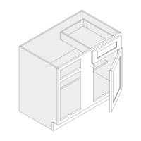 Blind base cabinet
