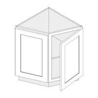 Base end corner cabinet