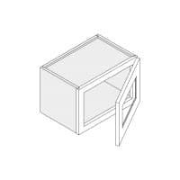 Wall cabinet · Glass doors · 12 in height · narrow widths