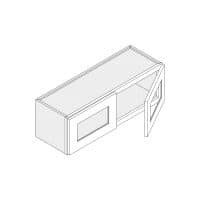 Wall cabinet · Glass doors · 12 in height