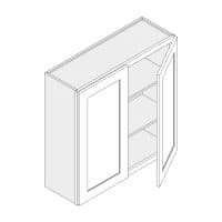 Wall cabinet · Double doors · 36 in height