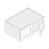 Wall cabinet · Stacked · 24 in & 15 in lower