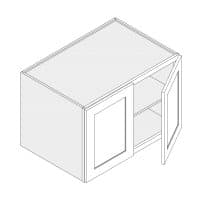 Wall cabinet · Stacked · 42 in x 24 in