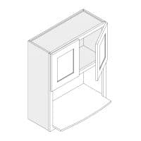 Wall microwave cabinet